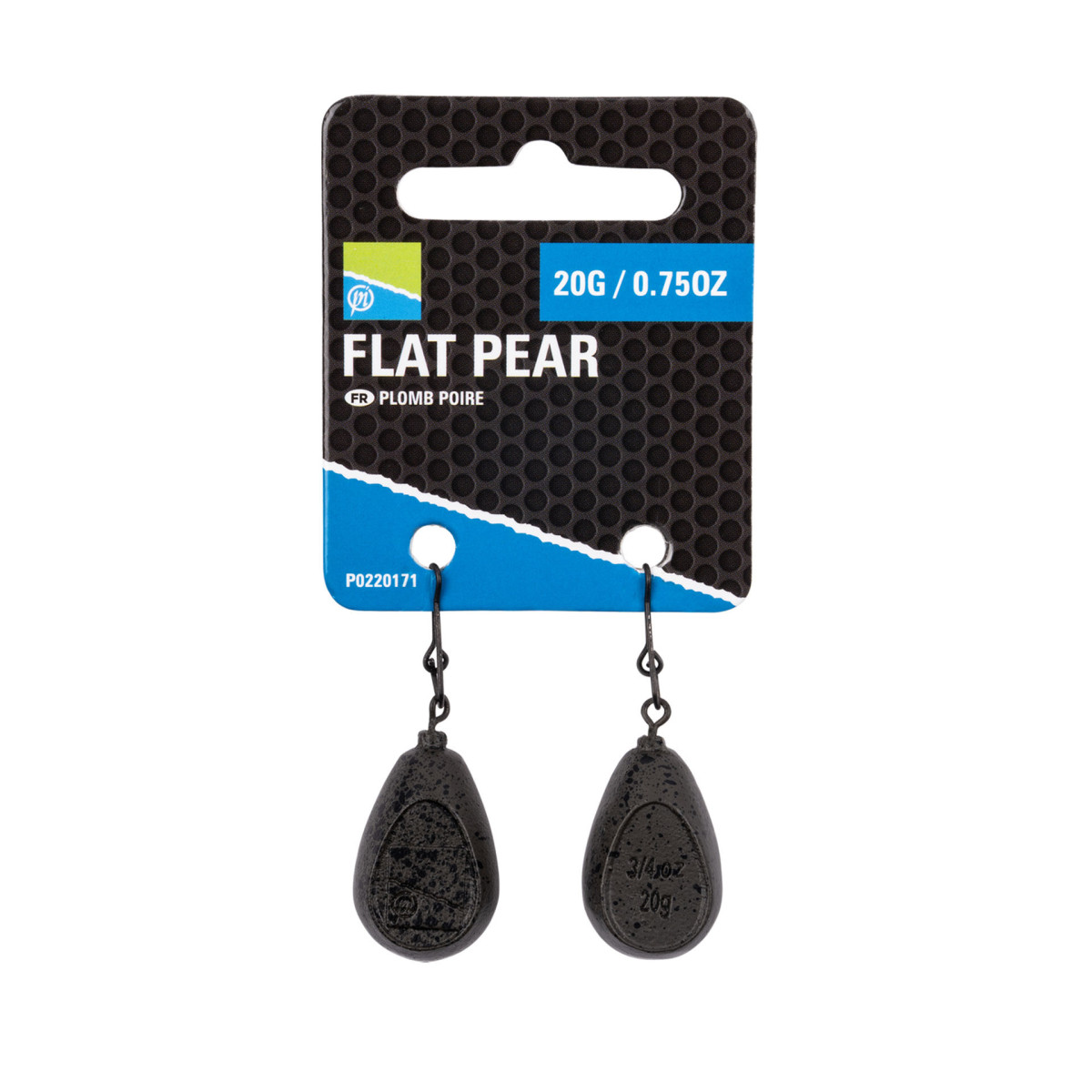 P0220171 Ciężarki Preston Flat Pear Leads - 20g