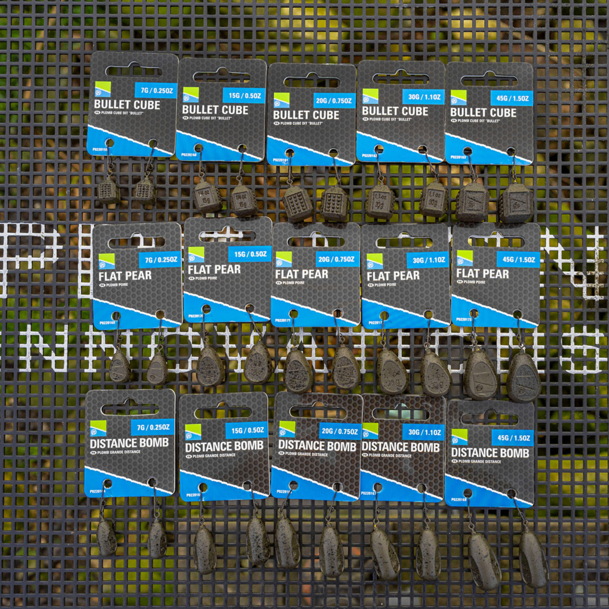 Ciężarki Preston Flat Pear Leads