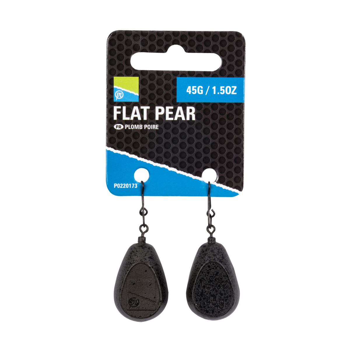 P0220173 Ciężarki Preston Flat Pear Leads - 45g