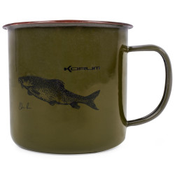 Kubek Korum Classic Enamel Mug Barbel 330ml