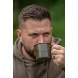 Kubek Korum Classic Enamel Mug Barbel 330ml