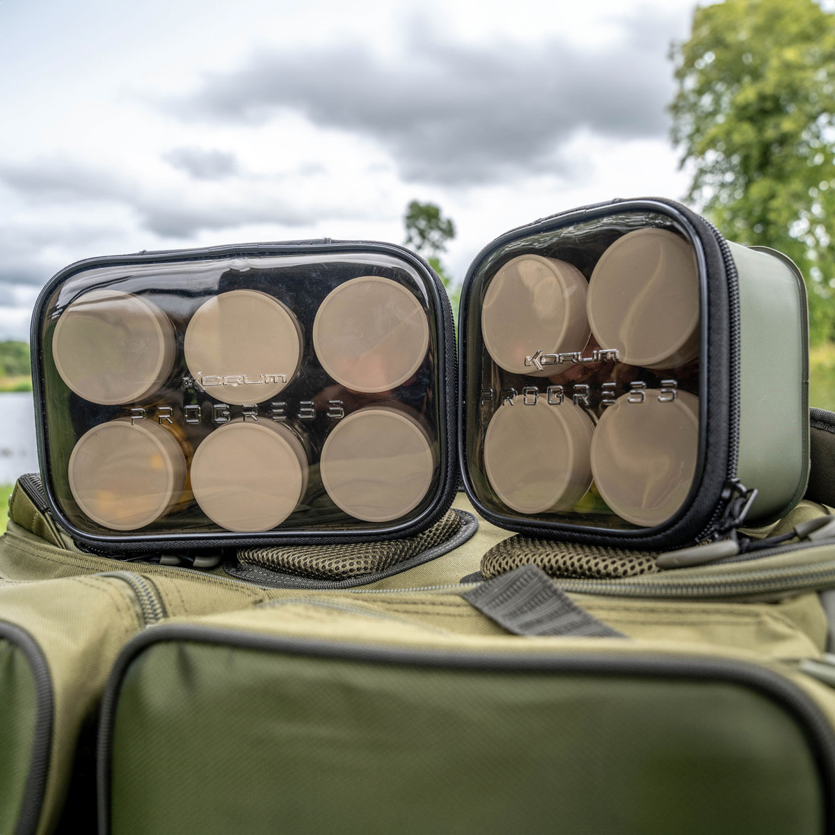 K0290121 Organizer Korum Progress EVA Hookbait Pouch - 4 Tub