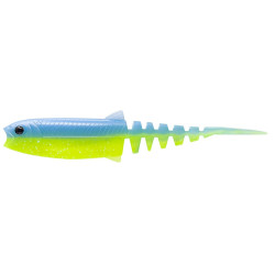 1625386 Guma Savage Gear Cannibal Minnow V-Tail 12.5cm - Blue Chartreuse
