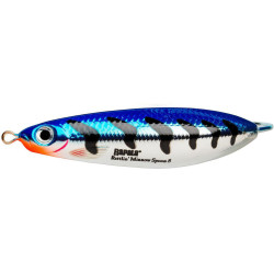 RMSR08-MBT Wahadłówka Rapala Rattlin Minnow Spoon 8cm - MBT / Metallic Blue Tiger