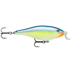 SSR07-CRSD Wobler Rapala Shallow Shad Rap 7cm - CRSD / Caribbean Shad
