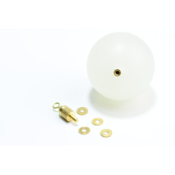 Bombka Bison Fishing Slow Sinking Bomb PRO - WHITE / 30mm