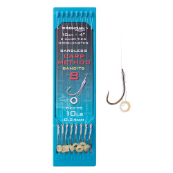Przypony Drennan Carp Method 4"/10cm - Bandits / roz.8