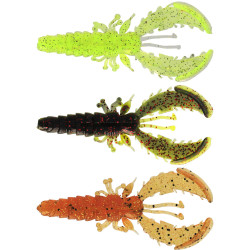 P238-1090-239 Zestaw gum Westin CreCraw Slim Creature 5,5cm - Dark Water Mix 22
