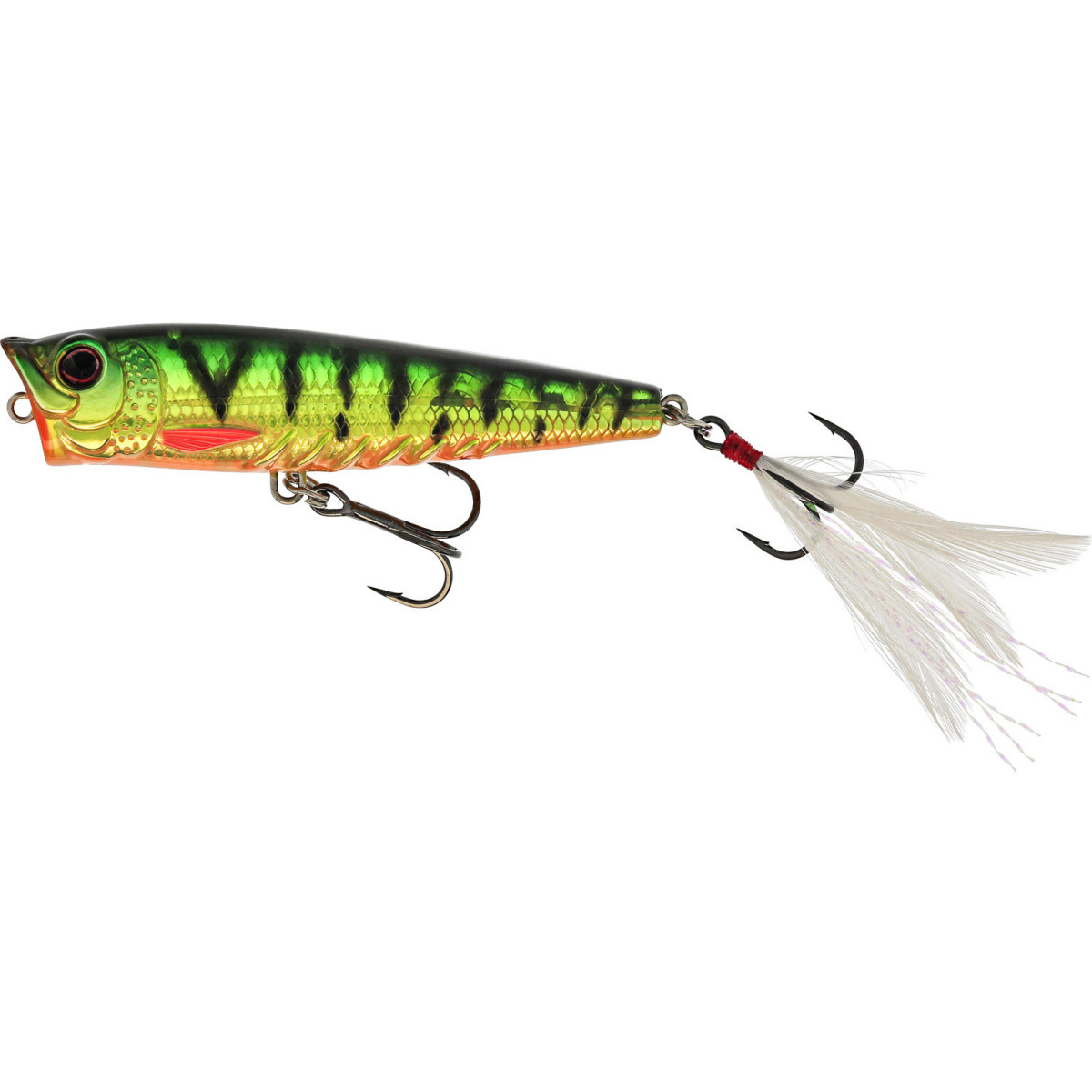 P236-640-237 Wobler Westin Spot-On Popper 6,5cm - Firetiger Flash