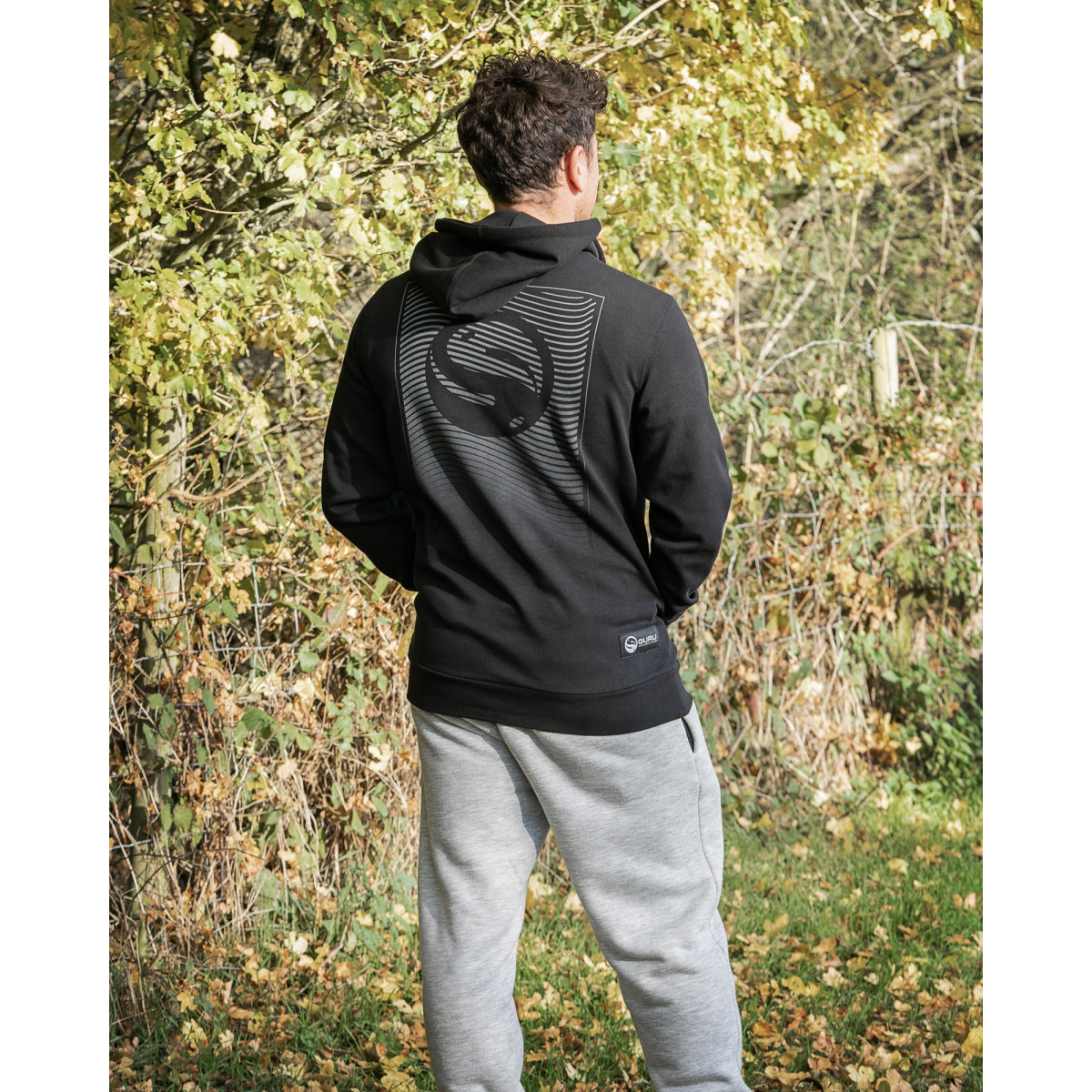 Bluza Guru Lightweight Hoodie Black