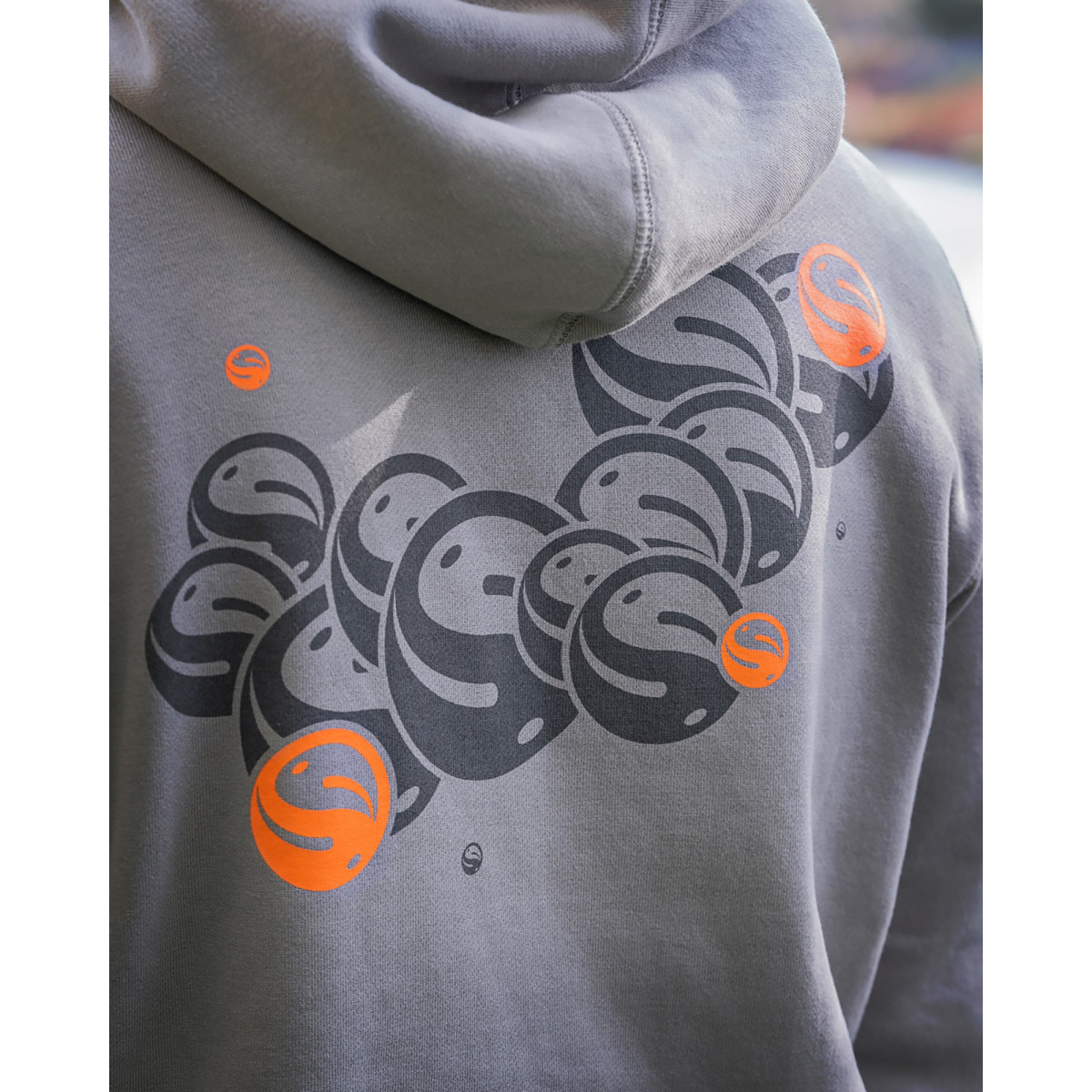 Bluza Guru Grey Circles Hoodie
