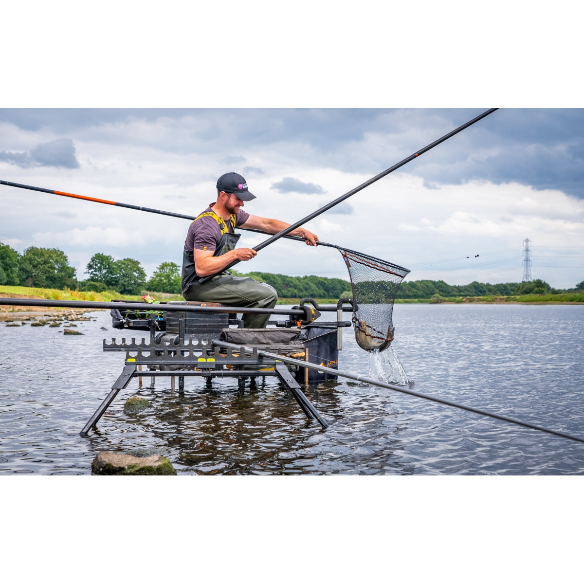 Sztyca Guru N-Gauge Pro 400 Net Handle - 4.0m