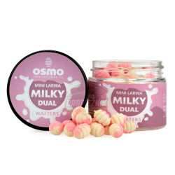 Przynęta Osmo Mini Larwa Wafters 10x7mm - MILKY DUAL