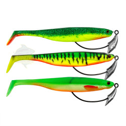 Zestaw zbrojonych gum Westin ShadTeez Slim 12cm - OFFSET MIX 08