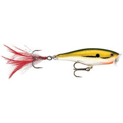 SP07-GCH Wobler Rapala Skitter Pop 7cm - GCH / Gold Chrome