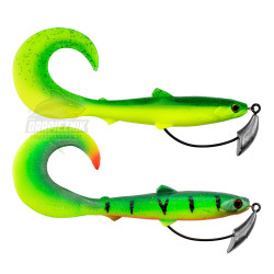 Zestaw zbrojonych gum Westin BullTeez Curltail 14cm - OFFSET MIX 11