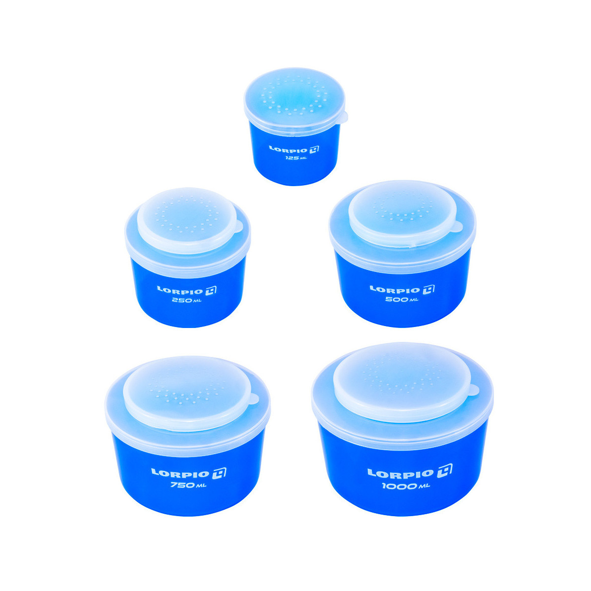 Zestaw miarek zawodniczych Lorpio Matrioszka 73-003-001 - 5szt.