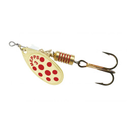 Obrotówka Mepps Aglia Decorees 3 Złota / Czerwone kropki