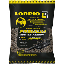 Pellet Loprio Black Halibut 700g - 2mm
