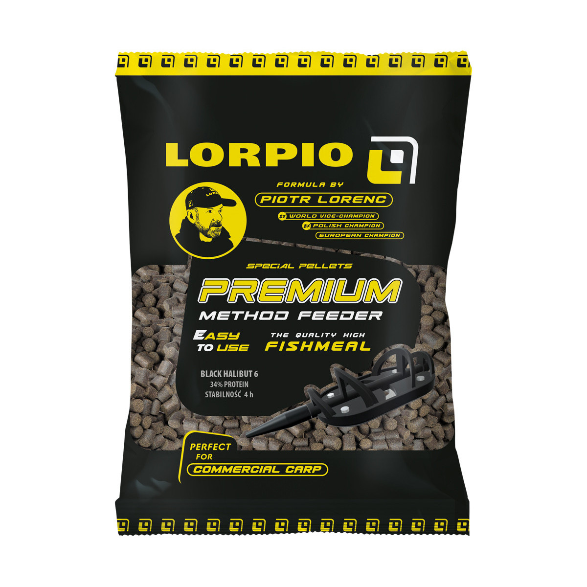 Pellet Loprio Black Halibut 700g - 2mm
