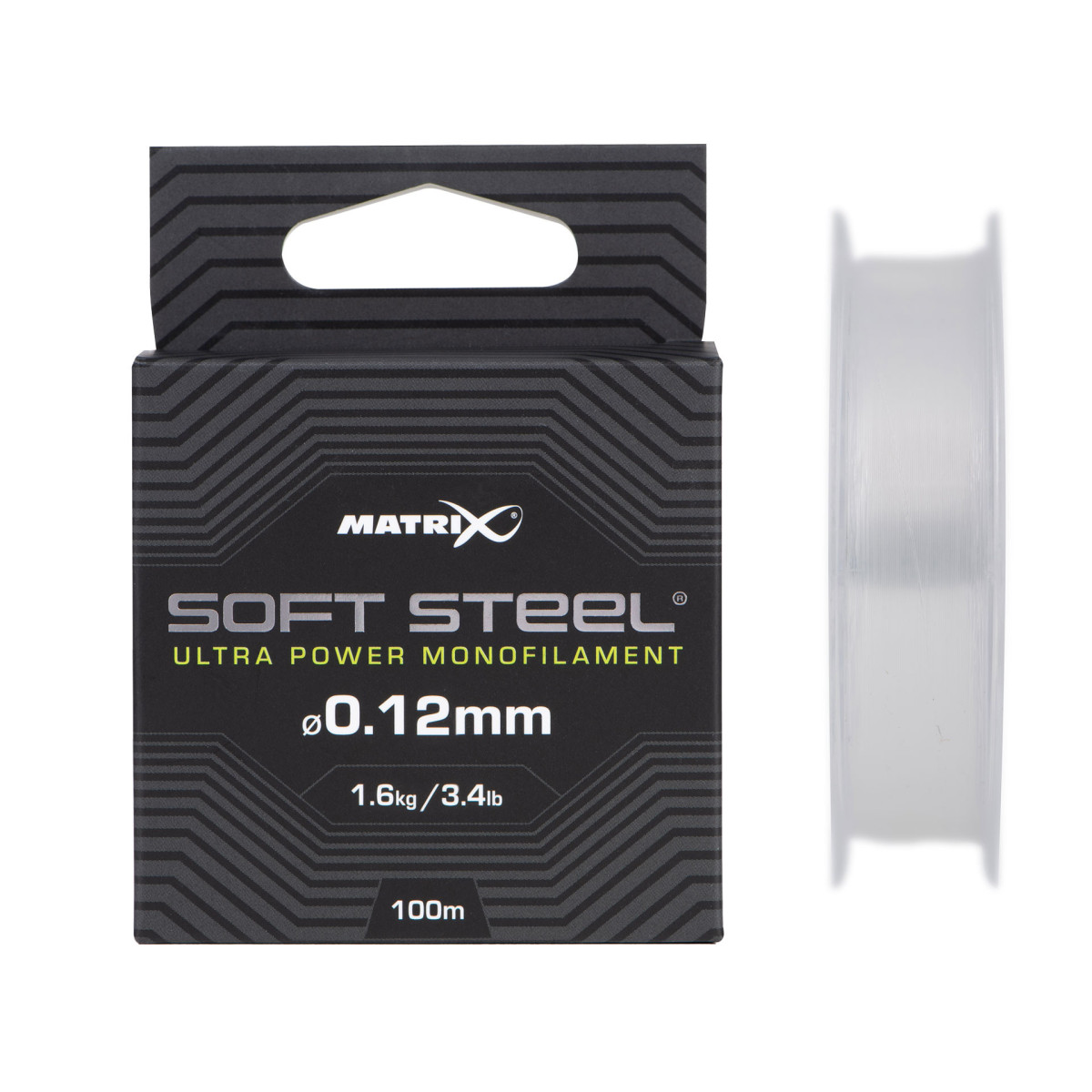 GML043 Żyłka Matrix Soft Steel Ultra Power Monofilament 100m - 0.12mm