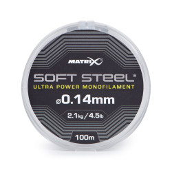 GML044 Żyłka Matrix Soft Steel Ultra Power Monofilament 100m - 0.14mm