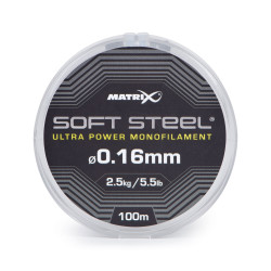GML045 Żyłka Matrix Soft Steel Ultra Power Monofilament 100m - 0.16mm