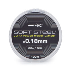 GML046 Żyłka Matrix Soft Steel Ultra Power Monofilament 100m - 0.18mm