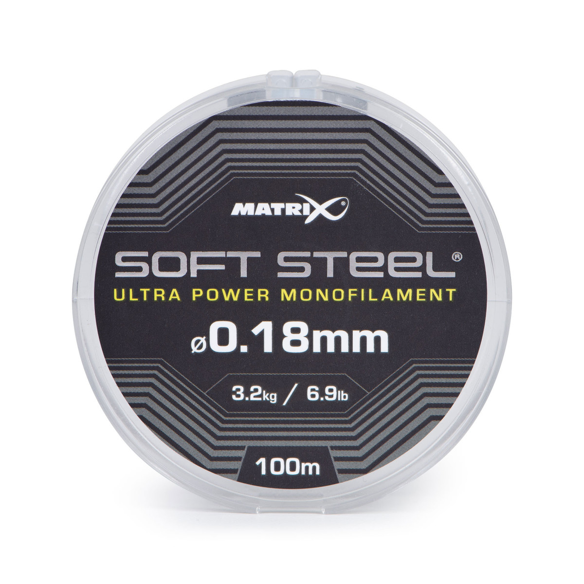 GML046 Żyłka Matrix Soft Steel Ultra Power Monofilament 100m - 0.18mm