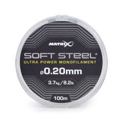 GML047 Żyłka Matrix Soft Steel Ultra Power Monofilament 100m - 0.20mm