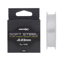 GML048 Żyłka Matrix Soft Steel Ultra Power Monofilament 100m - 0.23mm