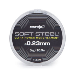 GML048 Żyłka Matrix Soft Steel Ultra Power Monofilament 100m - 0.23mm