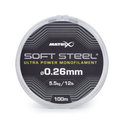 GML049 Żyłka Matrix Soft Steel Ultra Power Monofilament 100m - 0.26mm