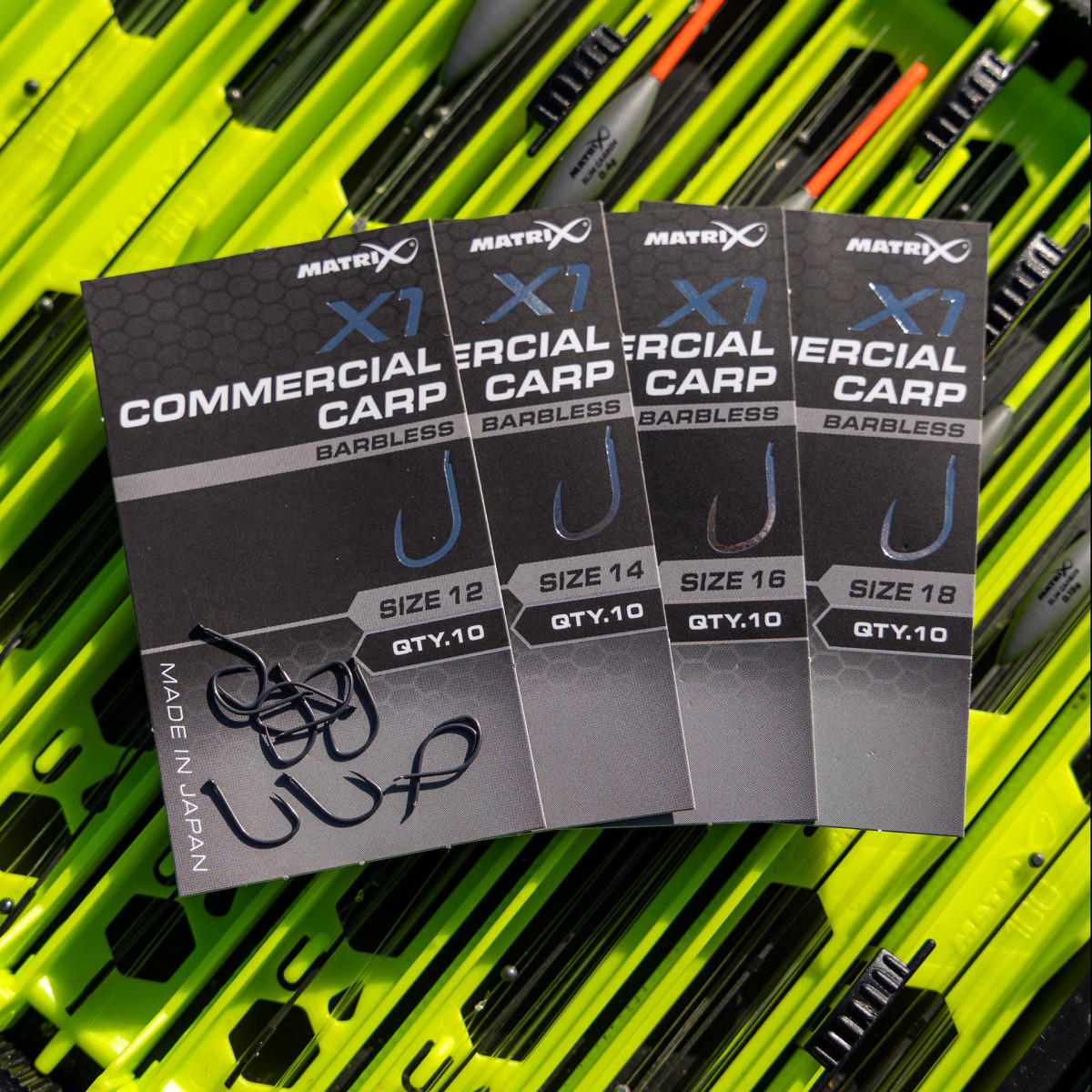 Haczyki Matrix X1 Commercial Carp