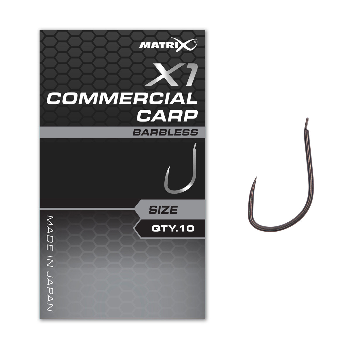 Haczyki Matrix X1 Commercial Carp