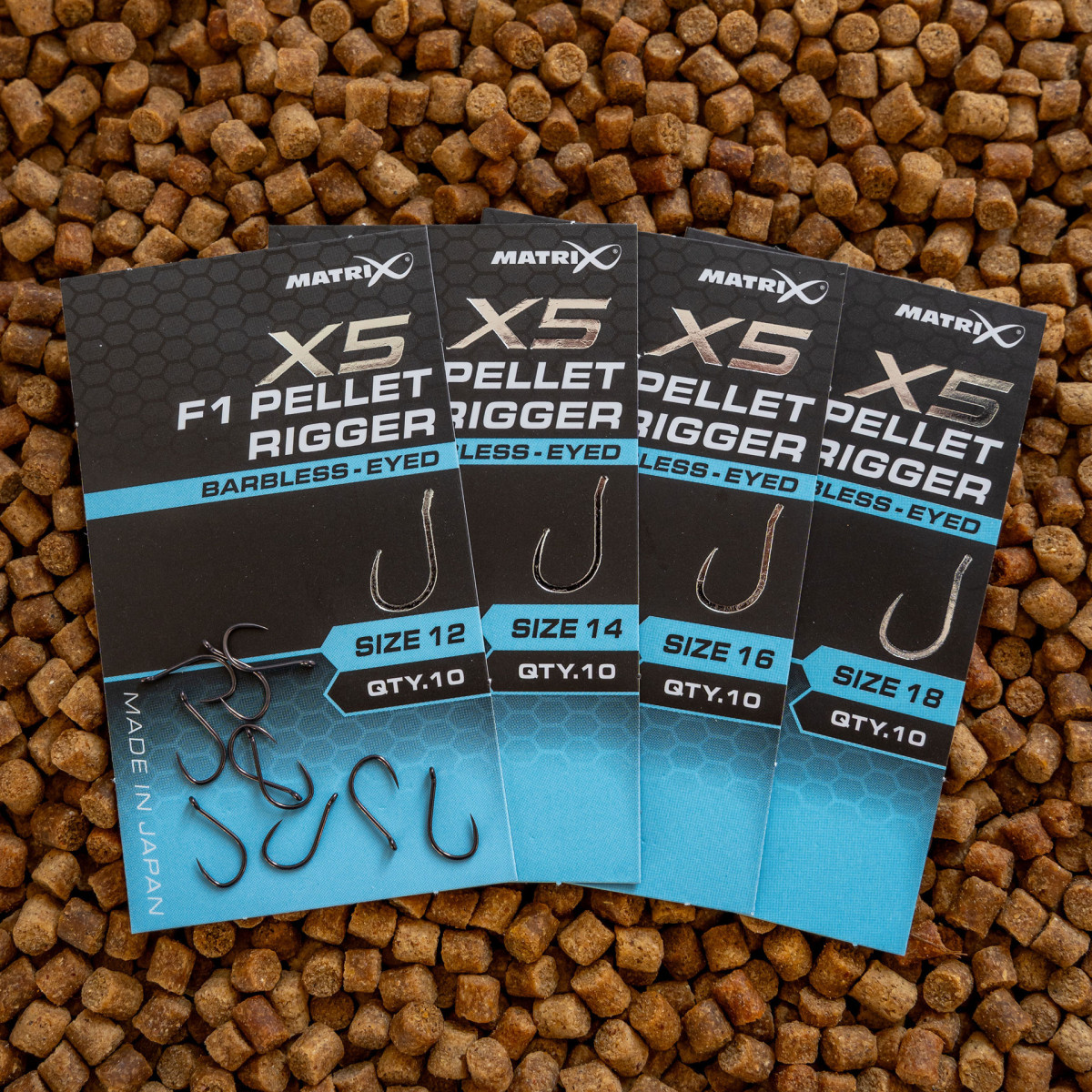 Haczyki Matrix X5 F1 Pellet Rigger