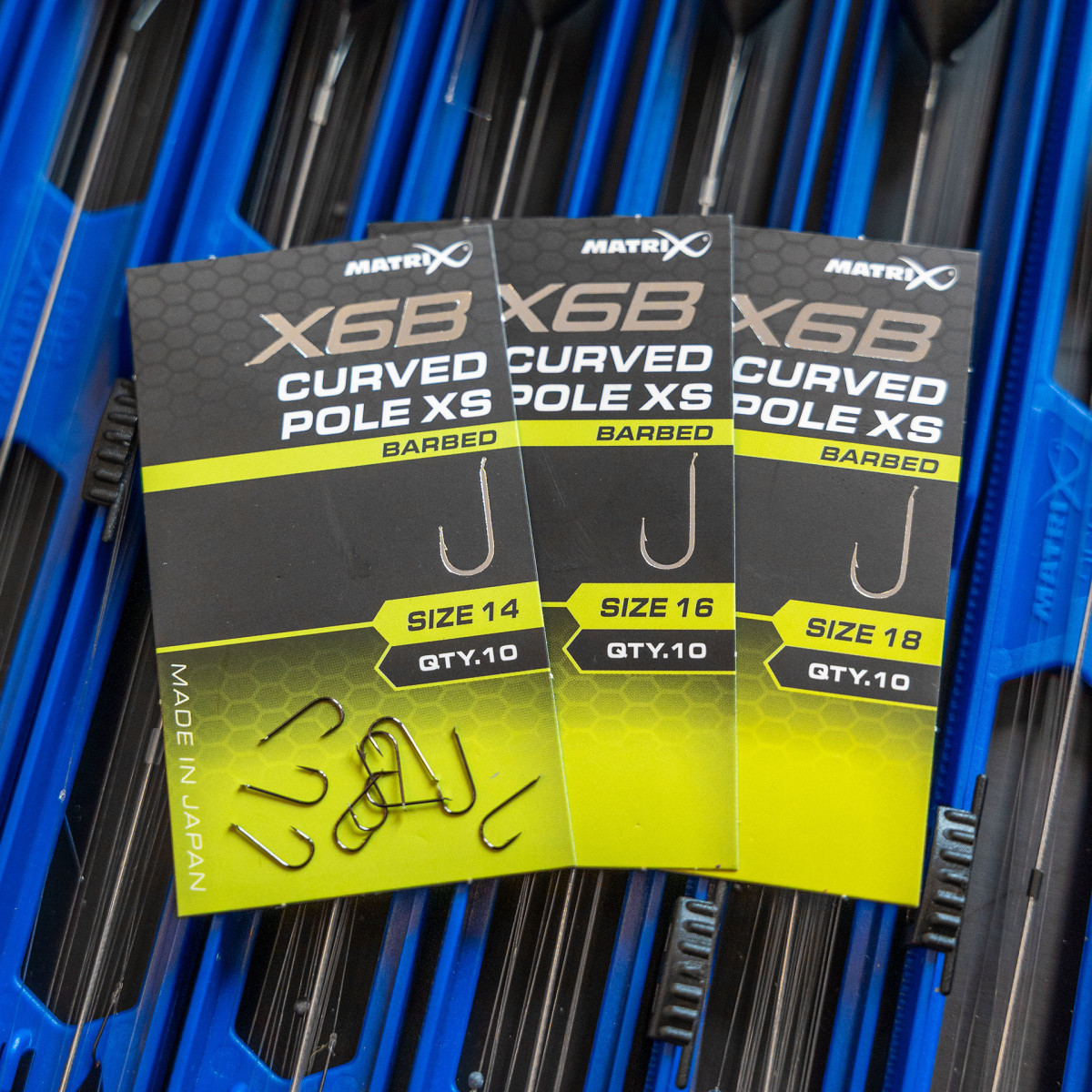 Haczyki Matrix X6B Curved Pole XS