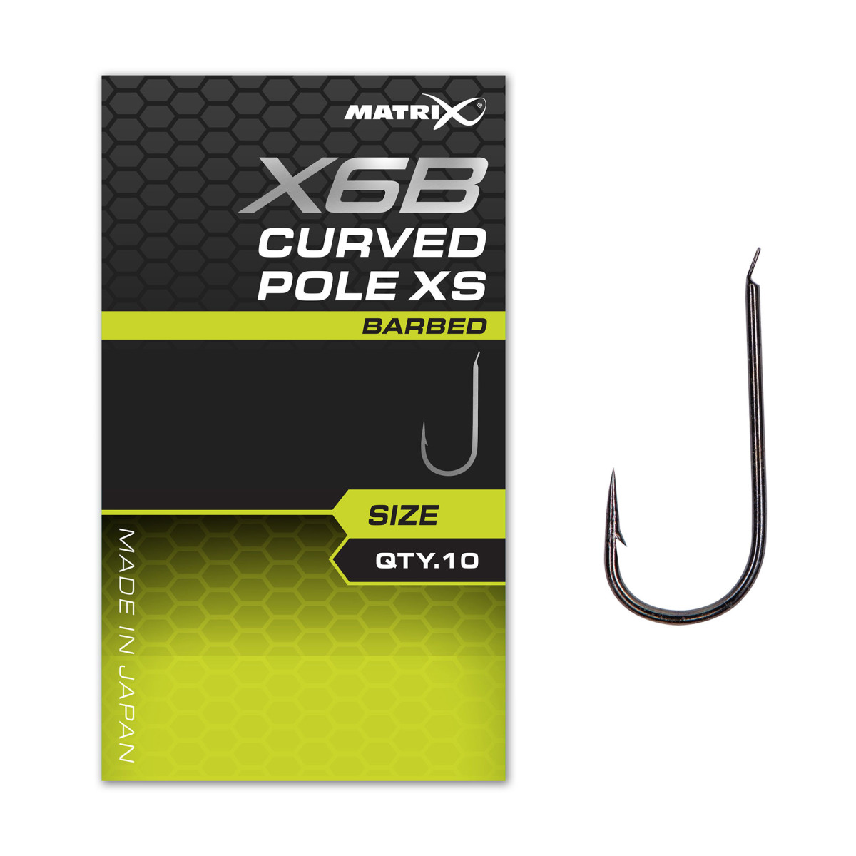 Haczyki Matrix X6B Curved Pole XD