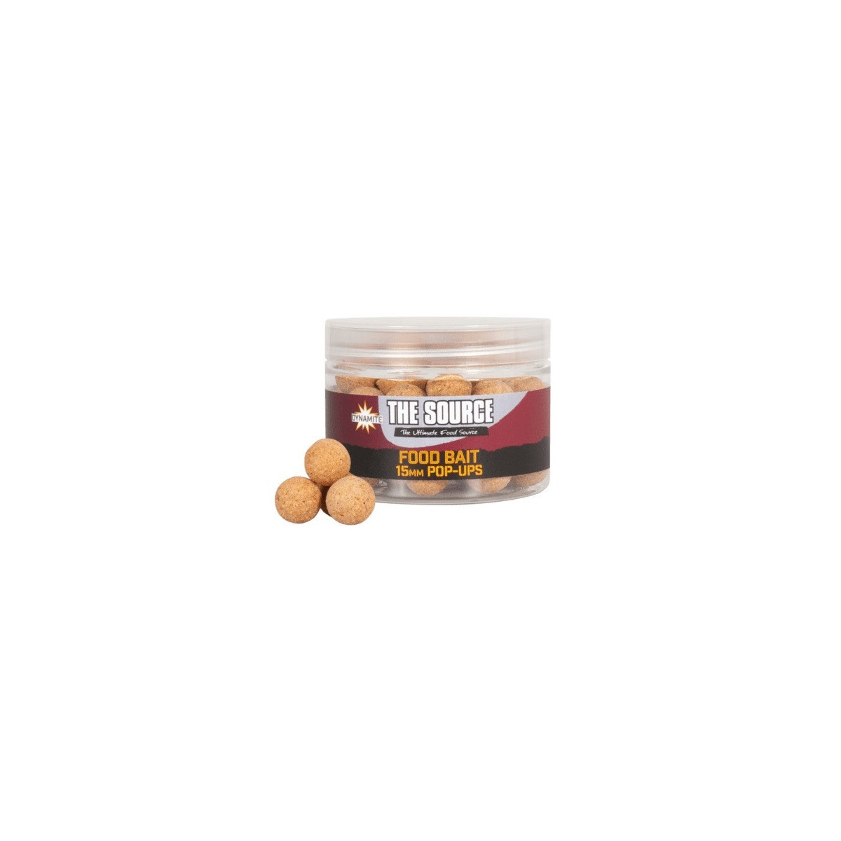 ADY041956 Kulki Dynamite Baits Food Bait Pop-Ups 15mm - The Source
