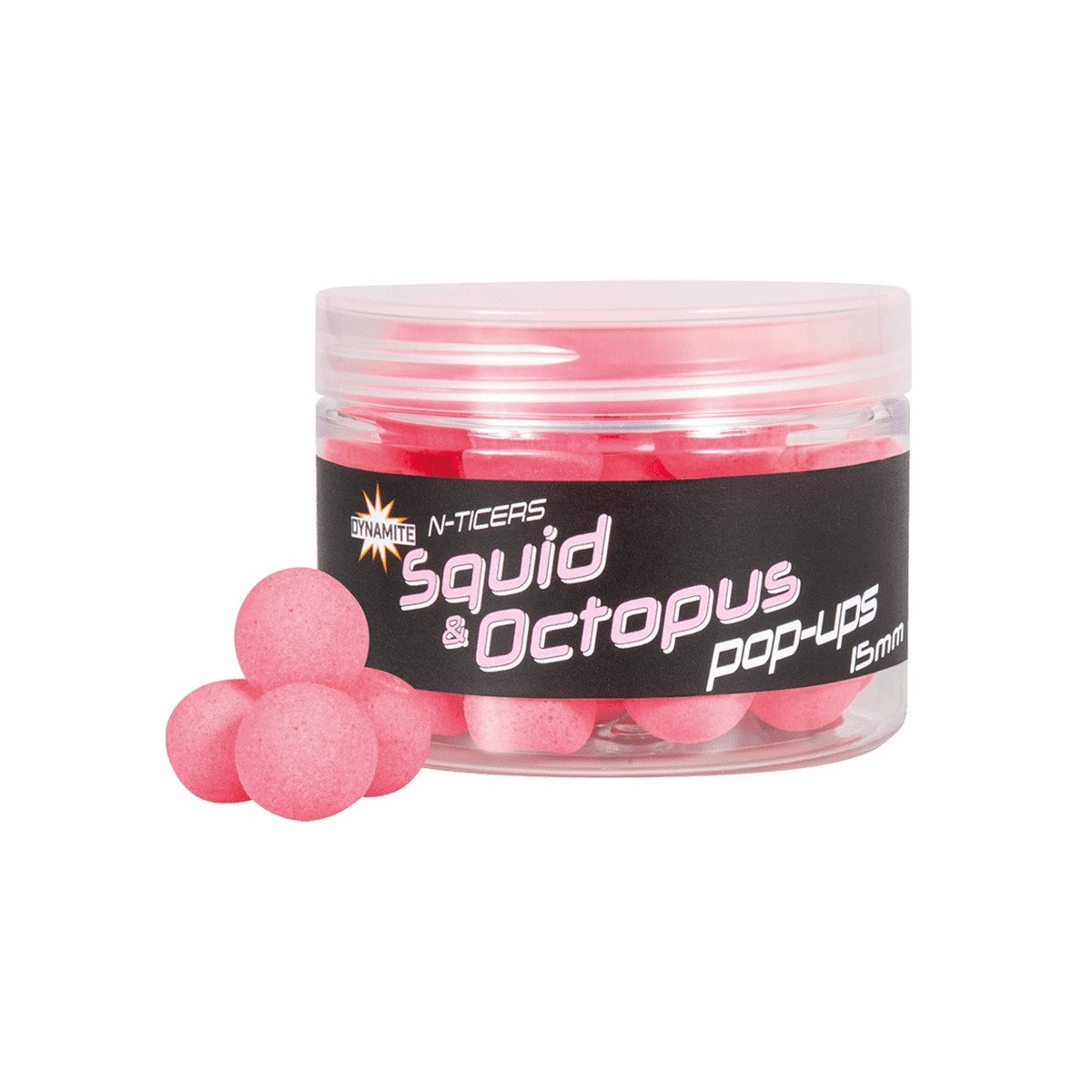 ADY041838 Kulki Dynamite Baits N-Ticers Pop-Ups 12mm - Squid & Octopus