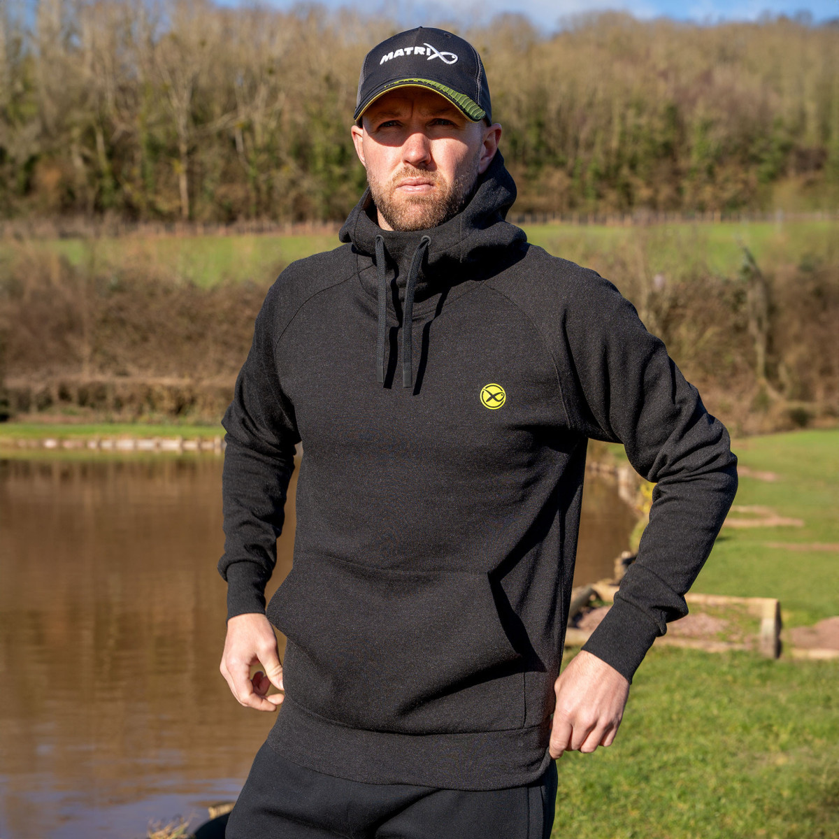 Bluza Matrix Black Marl Hoody