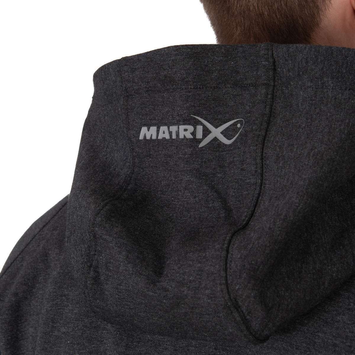 Bluza Matrix Charcoal Marl Zip Hoody