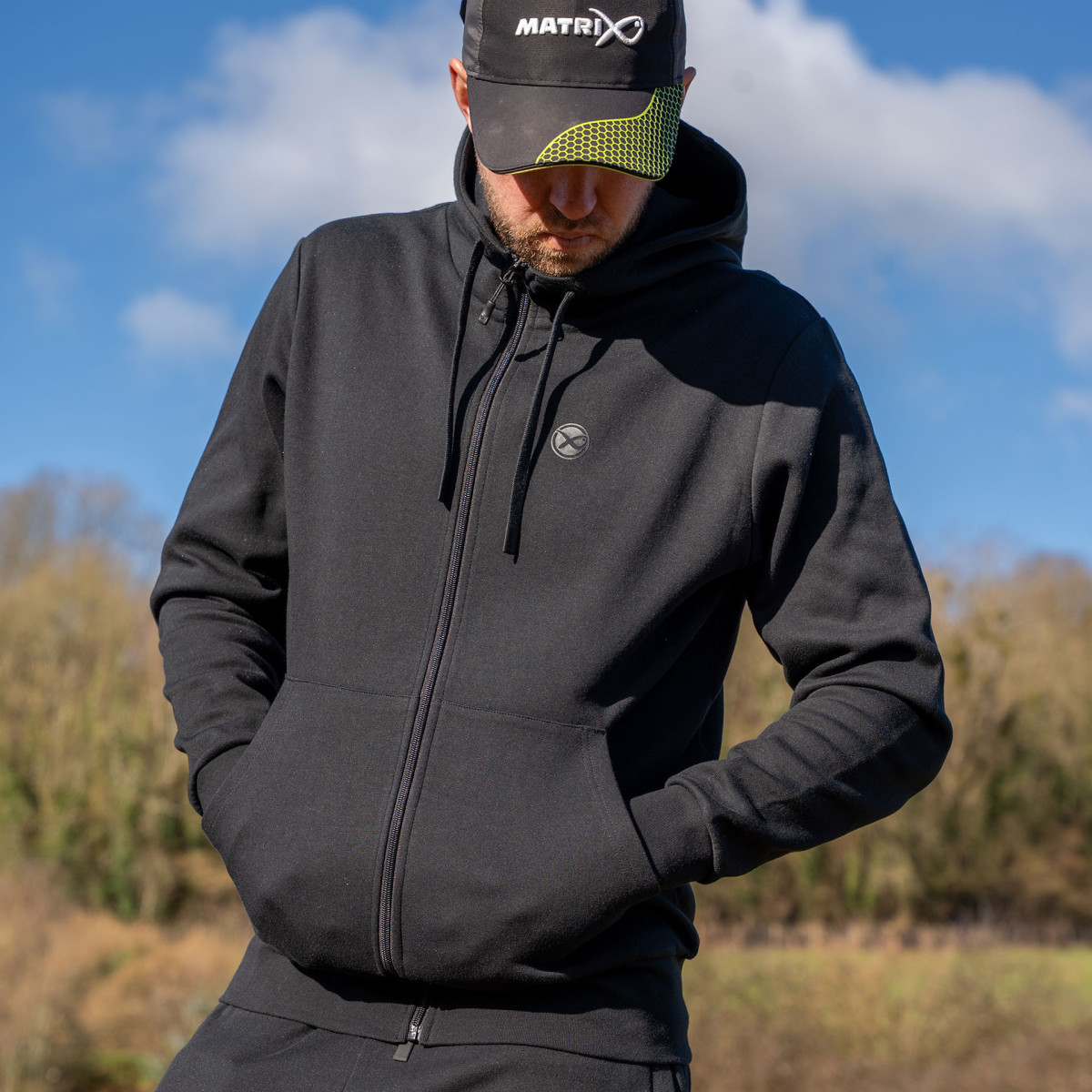 Bluza Matrix Black Stealth Zip Hoody