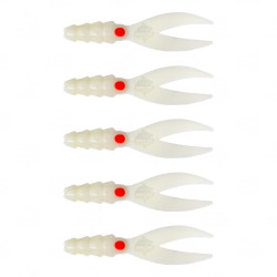 Gumy Fishchaser Bunny 3.5cm - C // Cream