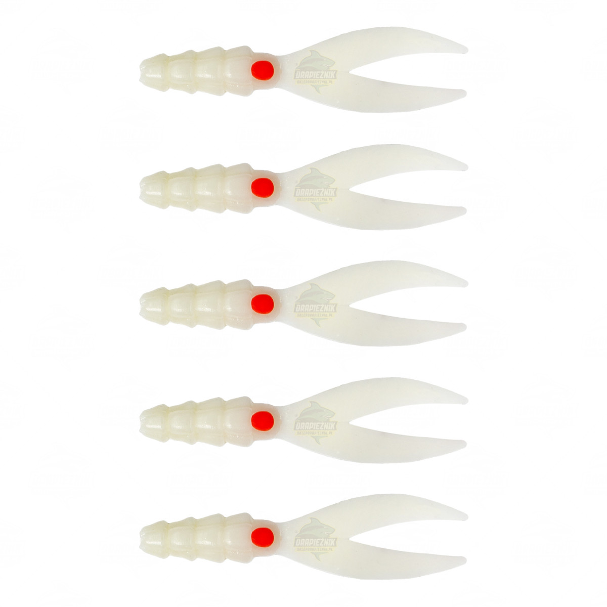 Gumy Fishchaser Bunny 3.5cm - C // Cream