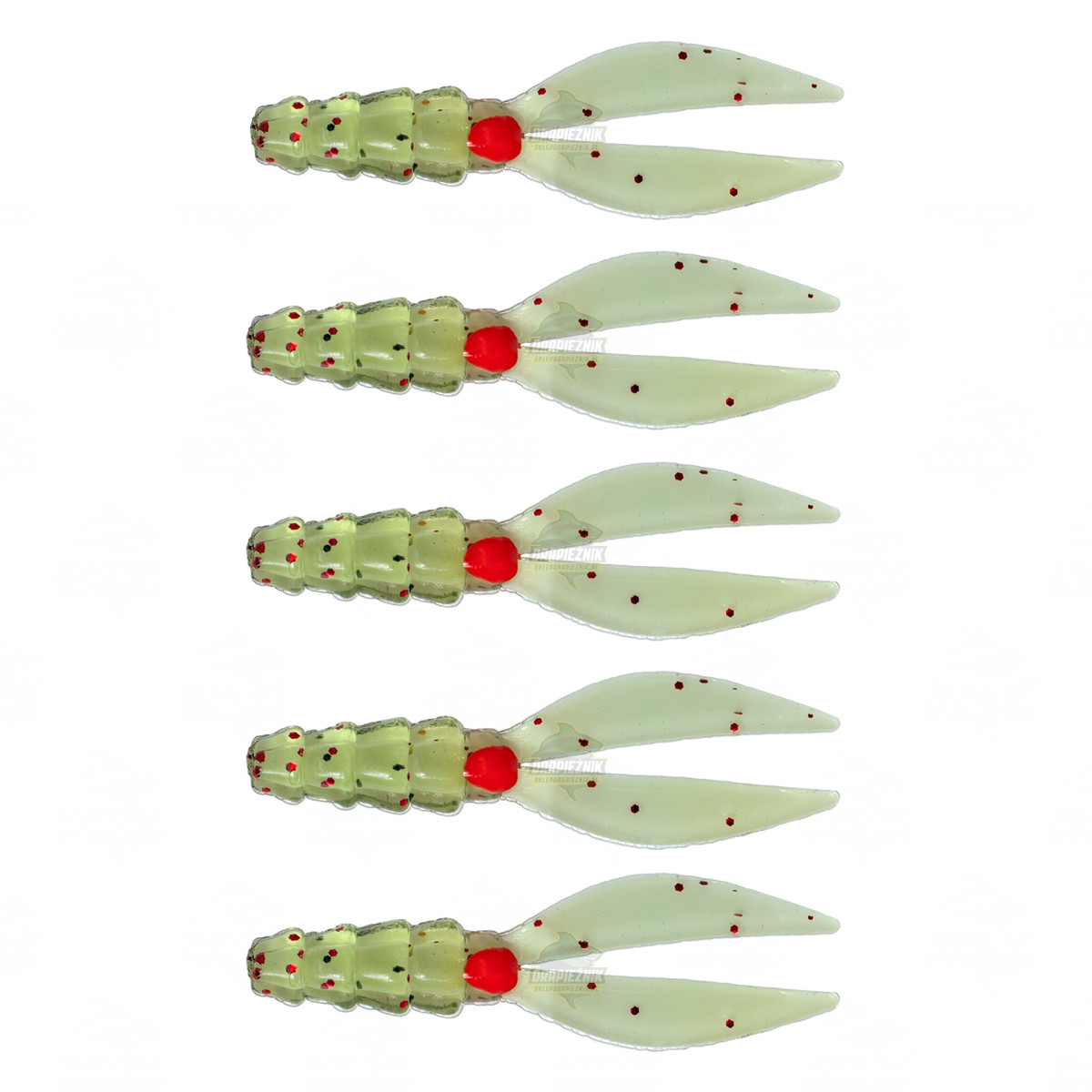 Gumy Fishchaser Bunny 3.5cm - WMR // Watermelon Red