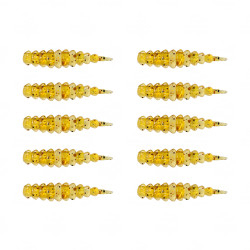 Gumy Fishchaser Drago Worm 2.7cm - CA // Crystal Amber