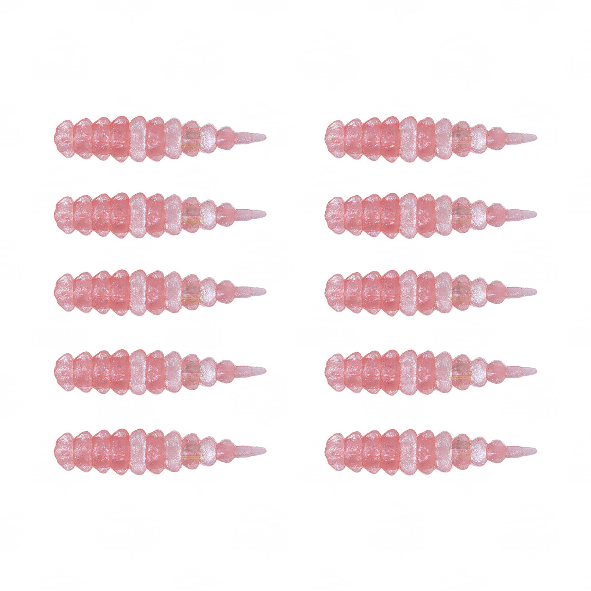 Gumy Fishchaser Drago Worm 2.7cm - R // Rose