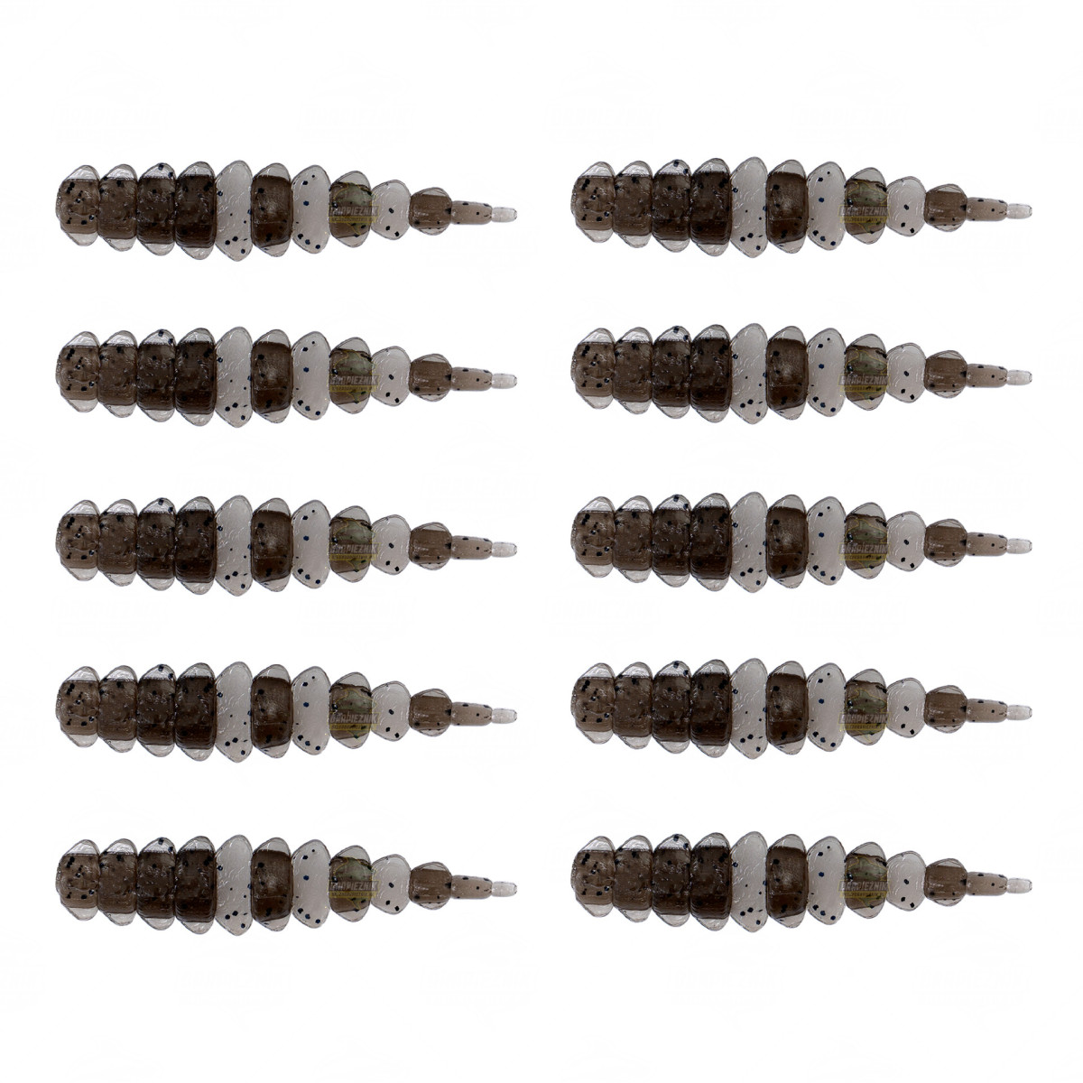 Gumy Fishchaser Drago Worm 4.0cm - MP // Motoroil & Pepper