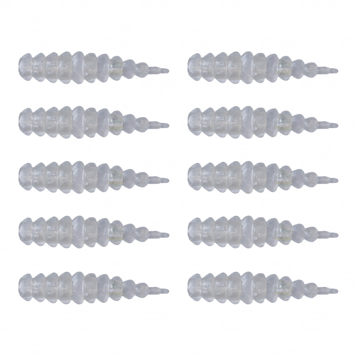 Gumy Fishchaser Drago Worm 4.0cm - P // Pearl